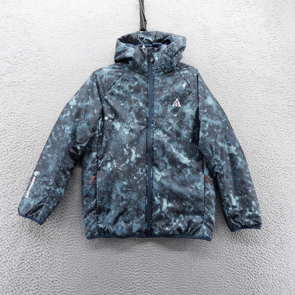 Nike ACG Therma FIT ADV Kids XL Jacket Hooded Camo Print PrimaLoft NEW $175 MSRP
